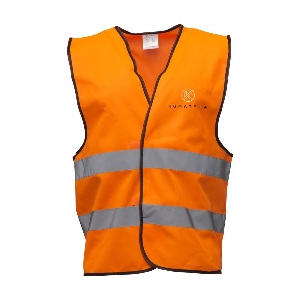 SafetyFirst veiligheidsvest - fluor-oranje