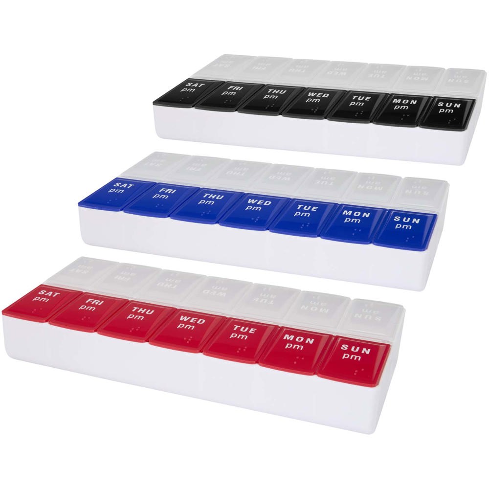 Cycle 7 daagse ochtend/avond organizer voor multivitaminen