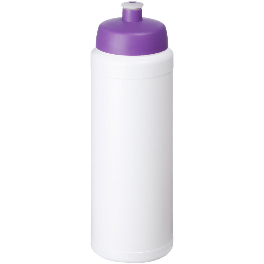 Baseline® Plus 750 ml drinkfles met sportdeksel - Wit, Paars