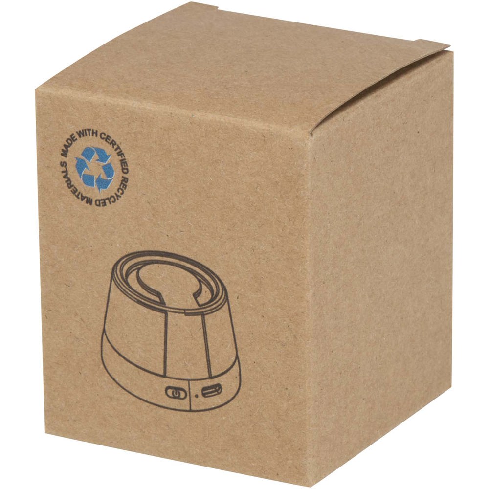 Horna magnetische draadloze speaker van 3 W van gerecycled plastic