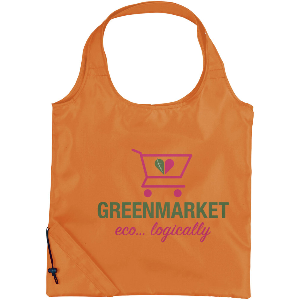 Bungalow opvouwbare polyester boodschappentas 7L