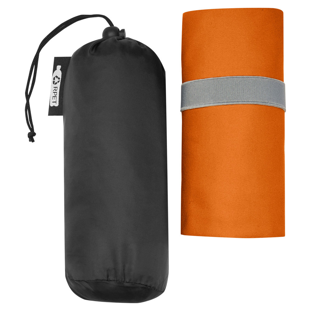 Pieter ultra lichtgewicht en sneldrogende handdoek van gerecycled PET 130 x 80 cm