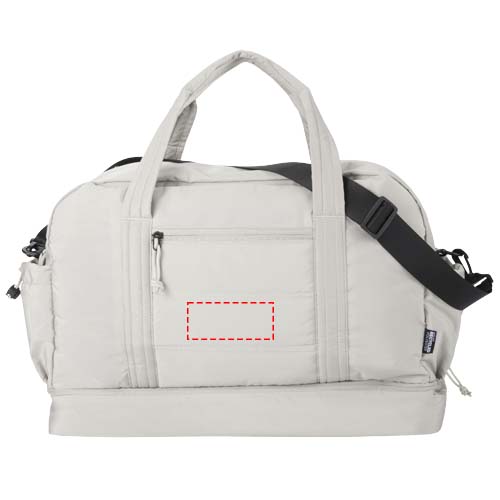 Puffer GRS gerecycleerde duffelbag met geïsoleerde bodem 30L