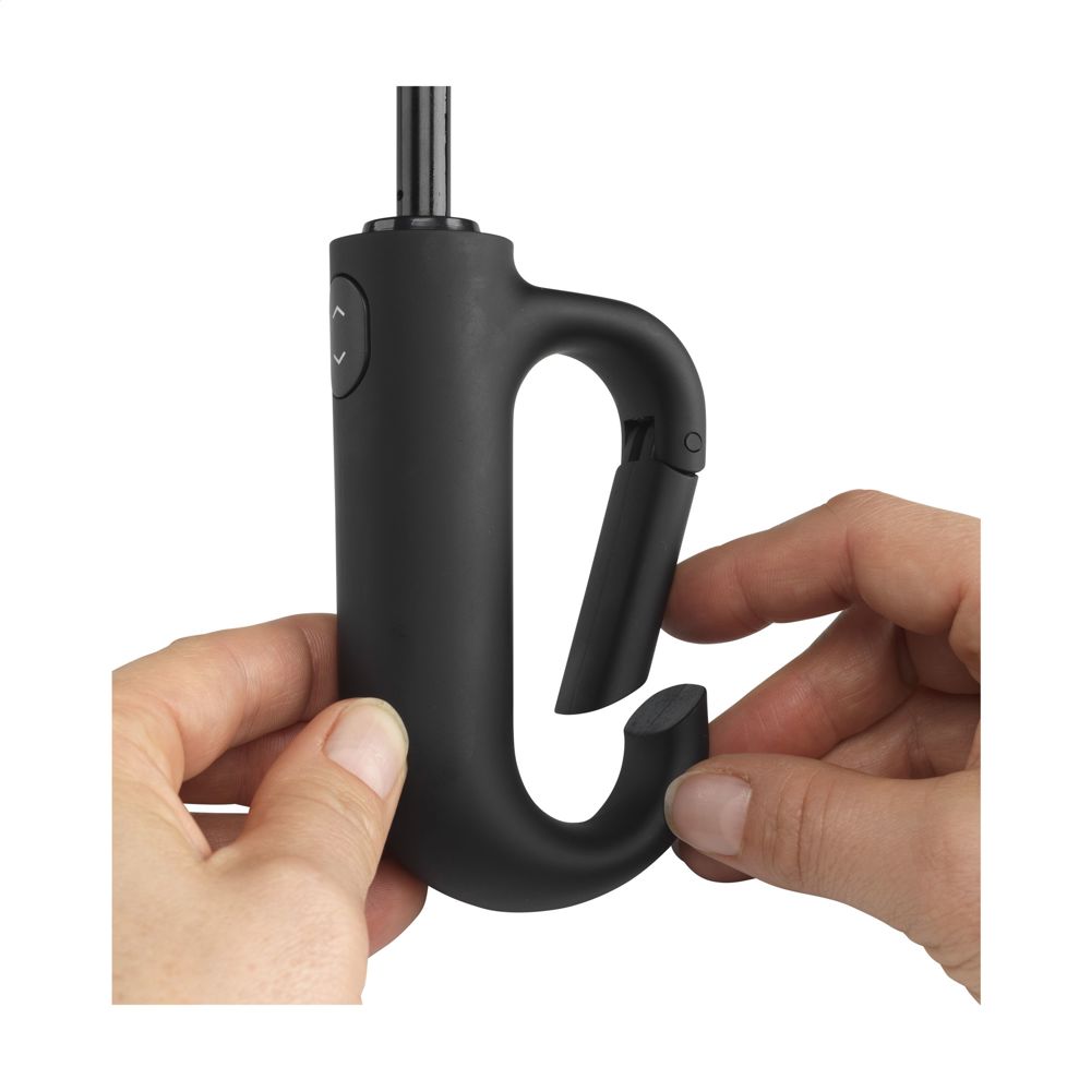 Carabiner RCS RPET opvouwbare paraplu 21 inch