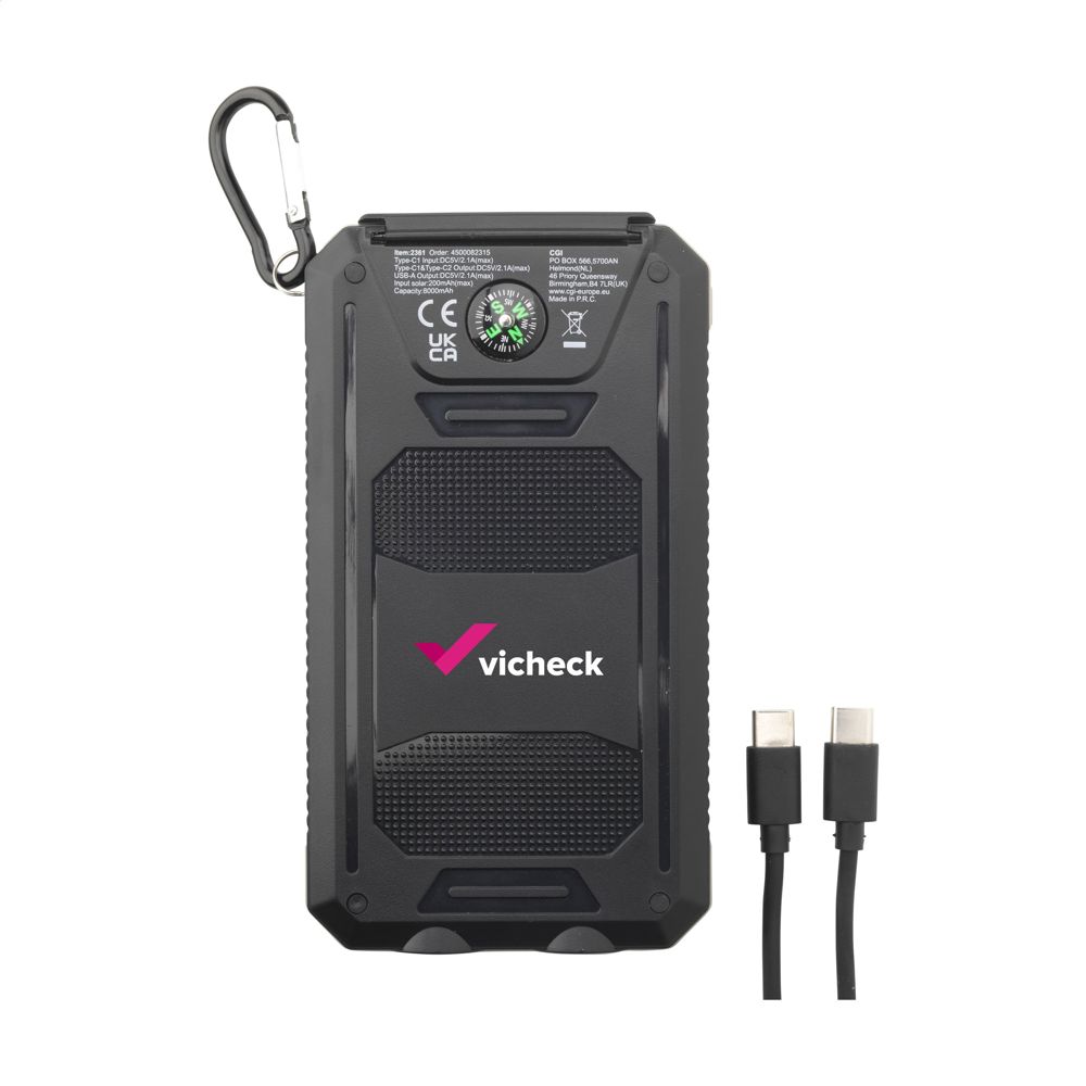 Trail RCS Solar Charger Compass 8000 oplader