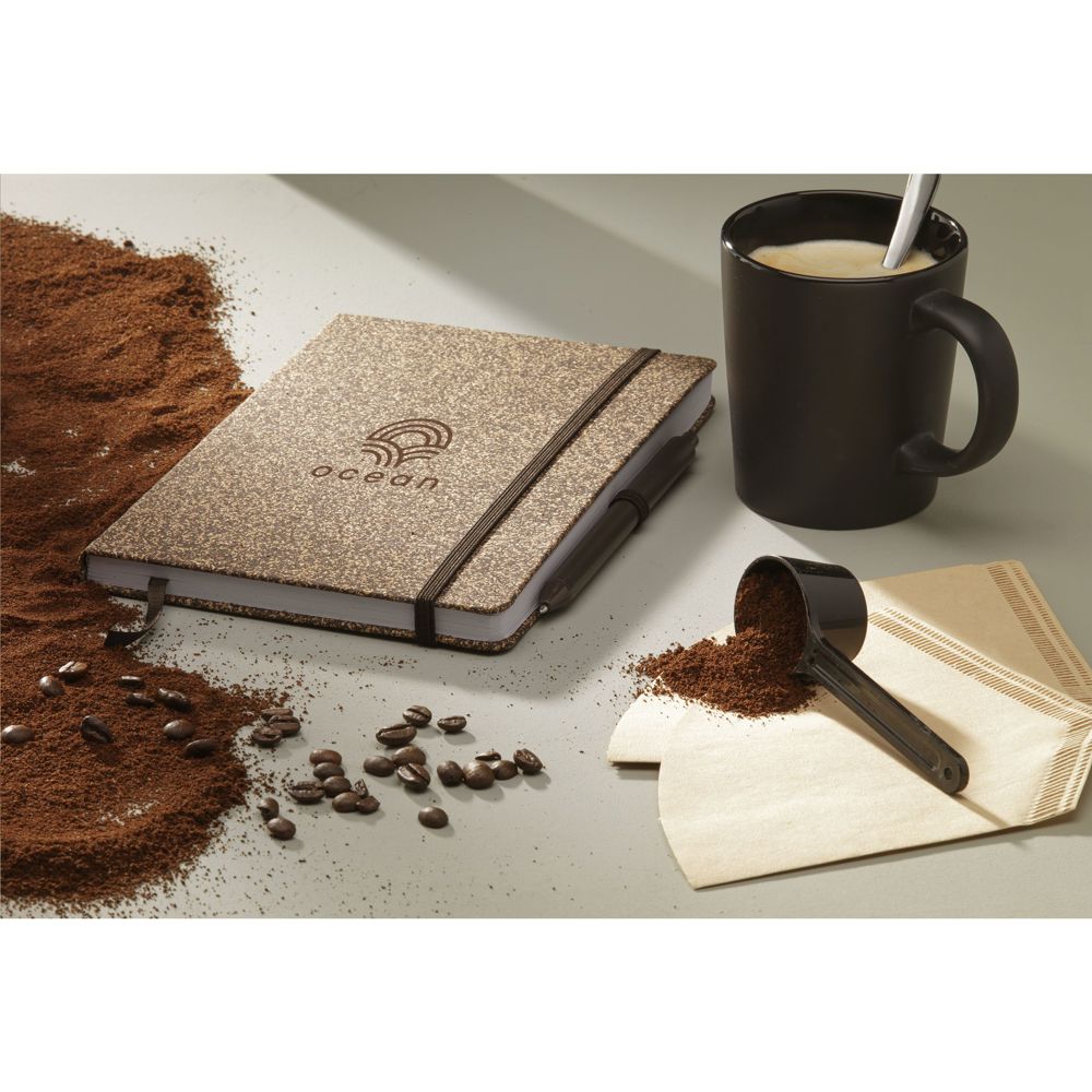 CoffeeGround Cork Notebook A5