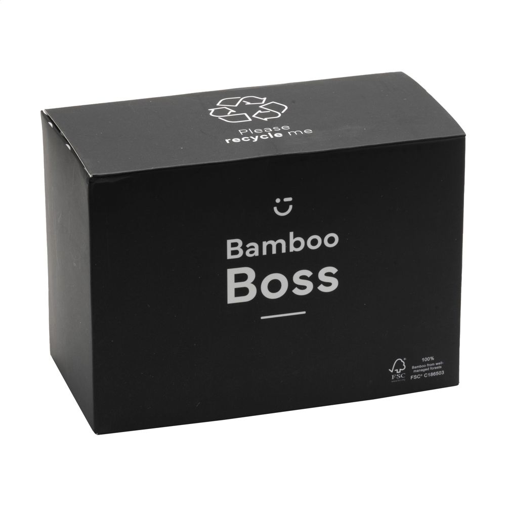 Bamboo Boss 15W draadloze oplader/penhouder
