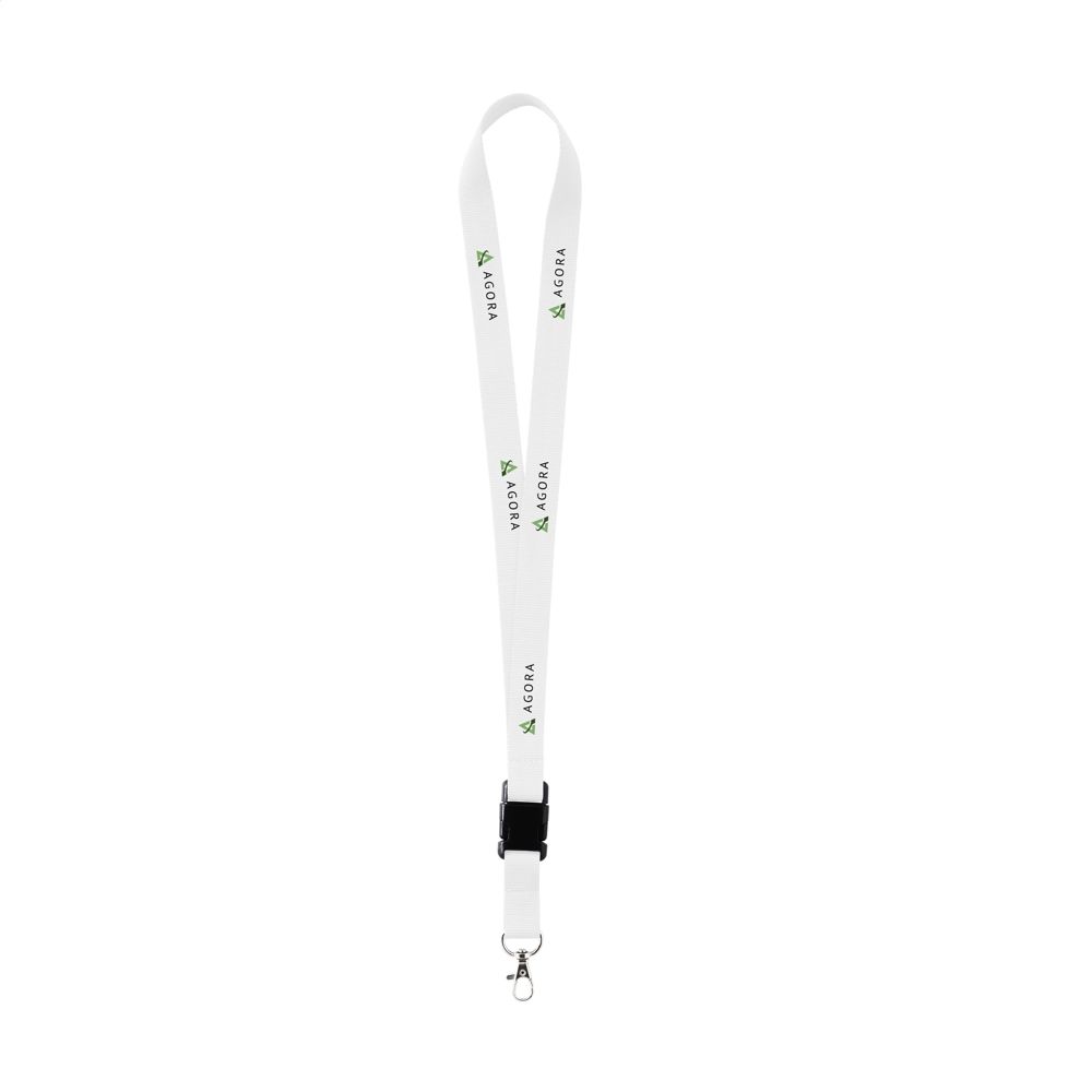 KeyCord 2 cm lanyard - Wit