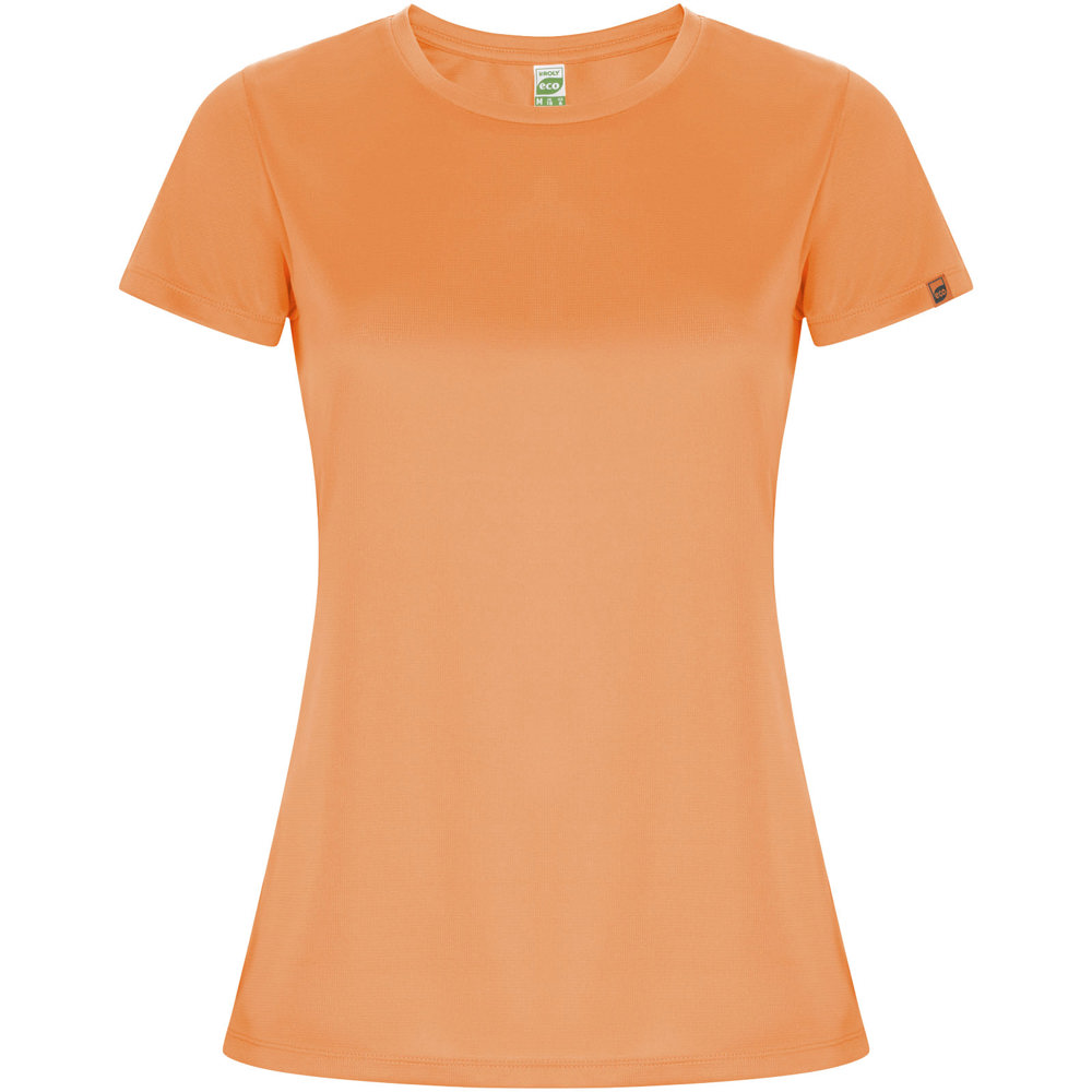Imola sportshirt met korte mouwen voor dames - Fluor oranje