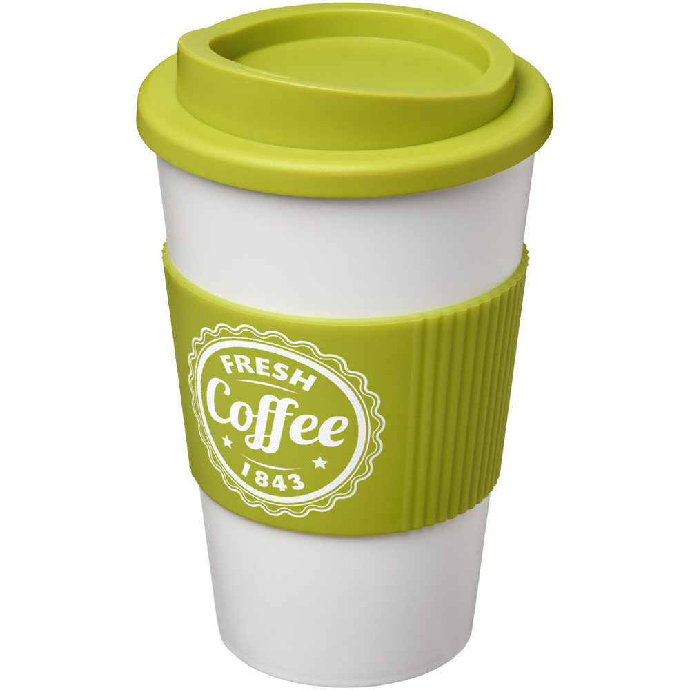 Americano® 350 ml geïsoleerde beker met grip