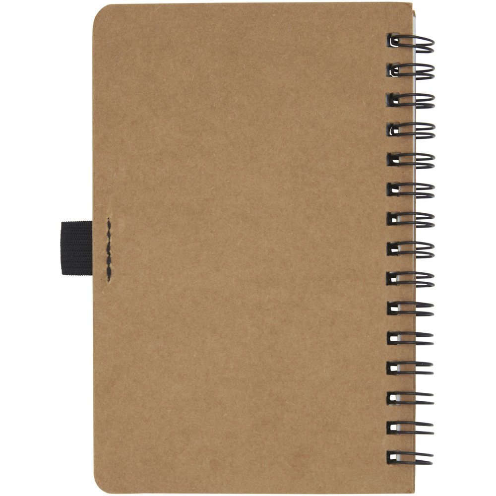 Cobble A6 wire-o gerecycled kartonnen notitieboek met steenpapier