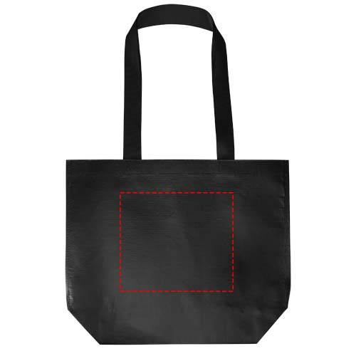 Duo GRS gerecycleerde dubbelgelamineerde draagtas 18L