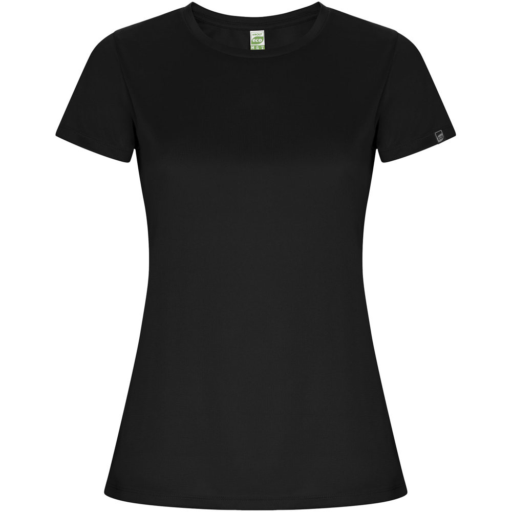 Imola sportshirt met korte mouwen voor dames - Zwart
