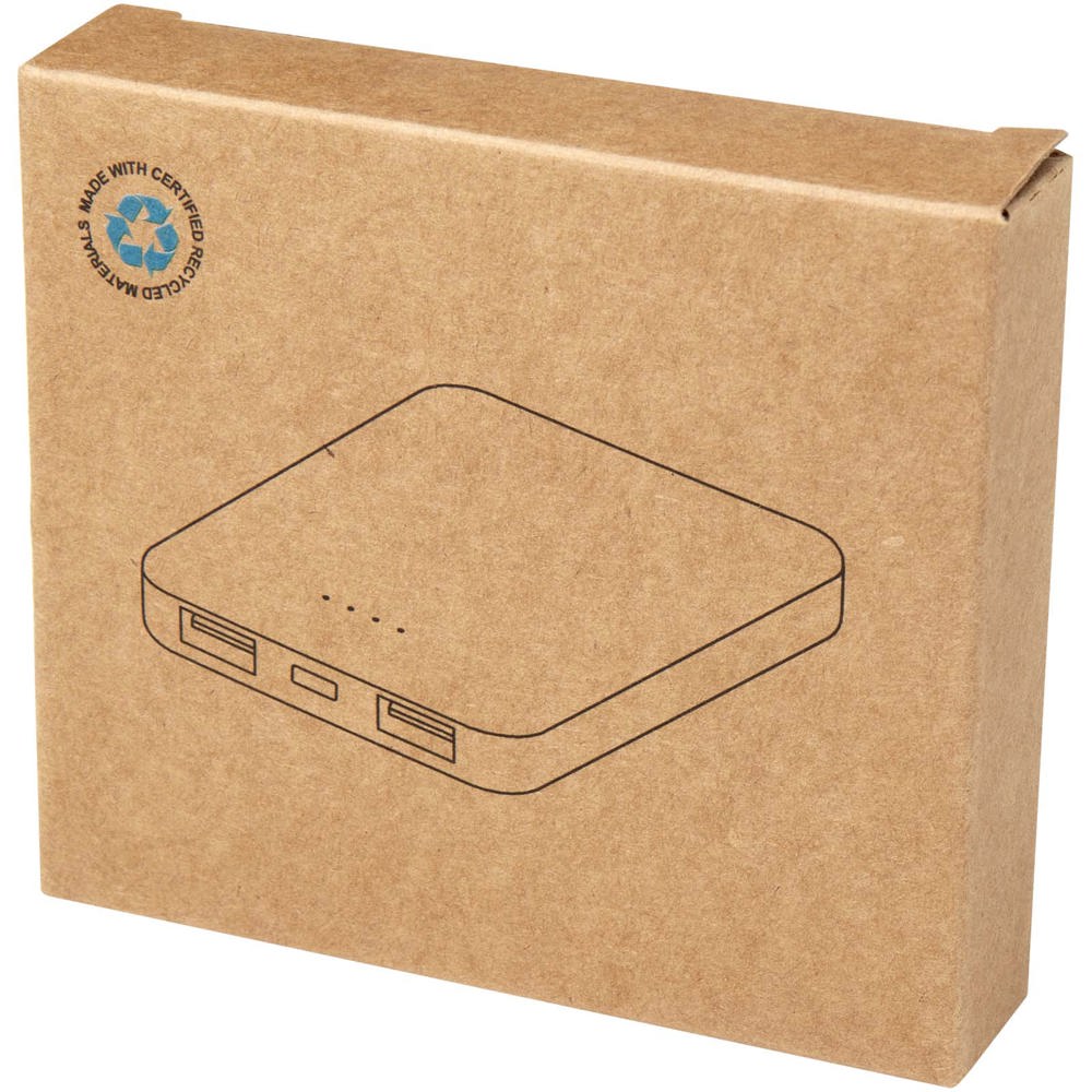 Asama type-C powerbank van 5000 mAh van gerecycled plastic