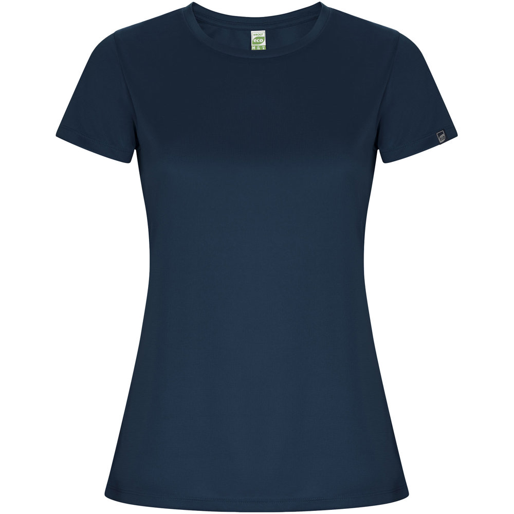 Imola sportshirt met korte mouwen voor dames - Marineblauw